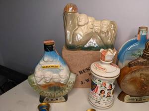 lot 29 image: Lot of (20) Vintage Decanters Jim Beam, Old Fitzgerald, Etc.
