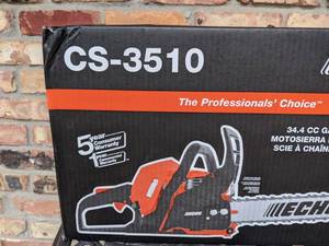 lot 6 image: Brand New Echo 16 in. 34.4 cc Gas 2-Stroke Engine Chainsaw