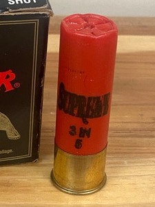 (8) Rounds Winchester Supreme Double-X Magnum 12-gauge 2oz #5-Shot Turkey Loads, 3