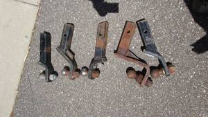 lot 9 image: 5-Assorted Receiver Hitches