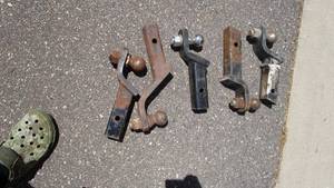 lot 10 image: 5-Assorted Receiver Hitches