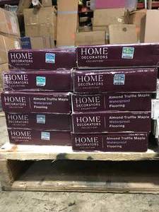 lot 13 image: Almond Truffle Maple 7 in. x 42 in. Rigid Core Luxury Vinyl Plank Flooring (20.8 sq. ft. Case) by Home Decorators Collection 10 cases