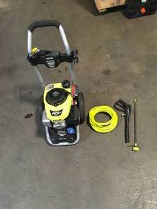 lot 40 image: Ryobi 3000 PSI 2.3-GPM Honda Gas Pressure Washer not used see pictures