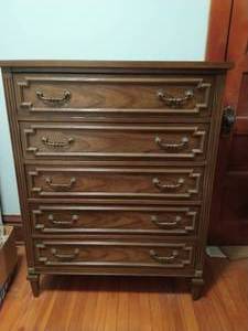 lot 158 image: High boy chest of drawers