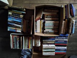 lot 25 image: Collection of old paper back books #2