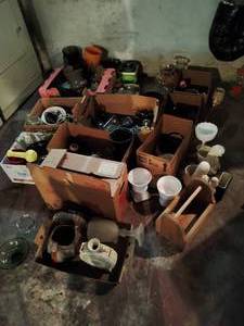 lot 74 image: Large collection of glassware and more