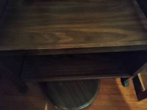lot 257 image: End table, night stand and more.