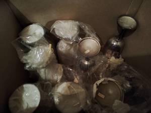 lot 263 image: Metal Goblets