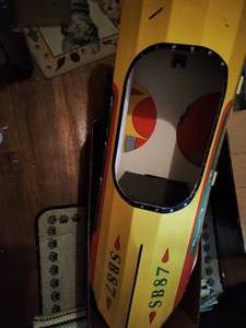 lot 264 image: Santa bear Cardboard Airplane