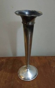 lot 268 image: Sterling Silver Bud Vase