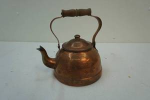 Copper teapot