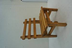 Wooden bench