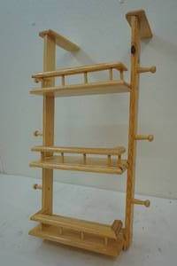 Wooden shelf