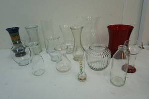 Glass vases