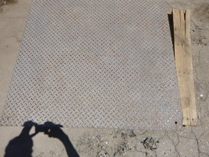 Platform Scale Plate
