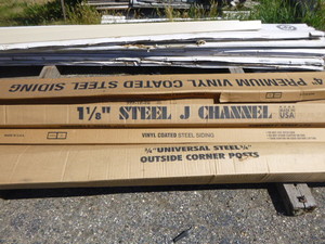 Satin Wood Steel Siding