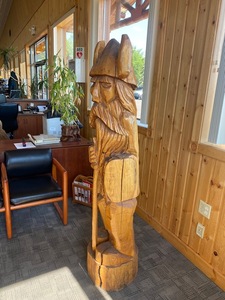 6 Tall Viking Carving