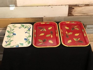 Oneida tray, plaques, metal trays, net gear router and light