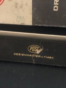 Vintage Drafting Set