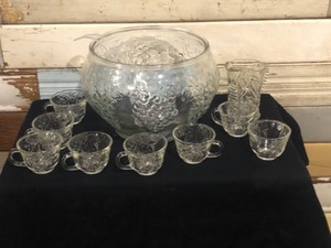 Punch bowl set