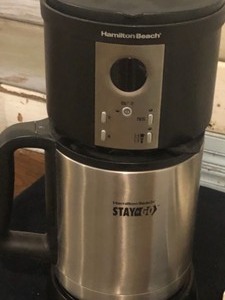 Hamilton Beach coffee maker and blender