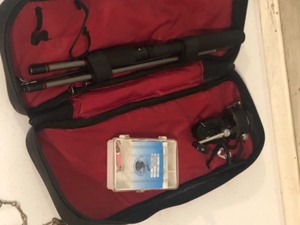 Outback Pro Travel System, fishing line, brass stringer