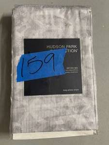 Hudson Park Diffused Geo King Sham - 100% Cotton