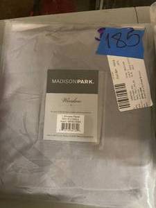 Madison Park Averil 50 x 63 Sheer Burnout Bird Grommet Curtain Panel