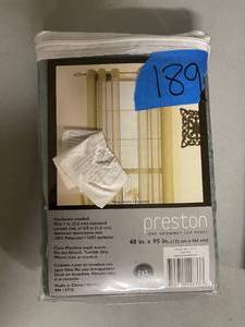 Miller Curtains Sheer Preston Grommet 48 x 95 Panel