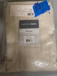 Madison Park Harper 42 x 84 Solid Crushed Window Panel Pair