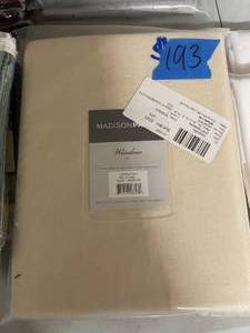 Madison Park Emilia 50 x 84 Lined Faux-Silk Twisted Tab Window Panel