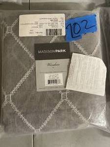 Madison Park Irina 50 x 84 Sheer Rod Pocket Curtain Panel