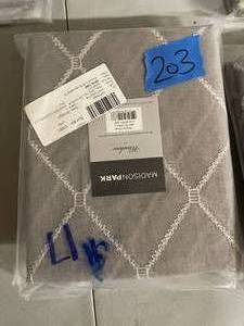 Madison Park Irina 50 x 84 Sheer Rod Pocket Curtain Panel