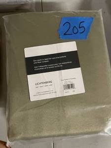 Sun Zero Grant 54 x 84 Rod Pocket Top Curtain Panel