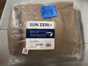 Sun Zero Grant 40 x 95 Rod Pocket Top Curtain Panel