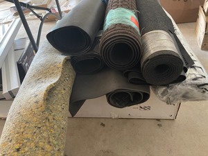 Lot of Mixed Conditions Commercial Rugs