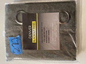 Regal Home 100% Blackout Grommet Top Hotel Curtains 2 PACK