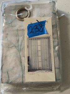 Madison Park Andora 50 x 95 Embroidered Curtain Panel