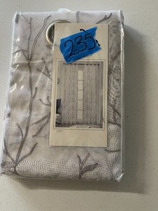 Madison Park Andora 50 x 95 Embroidered Curtain Panel