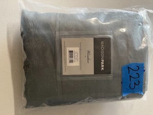 Madison Park Andora 50 x 95 Embroidered Curtain Panel