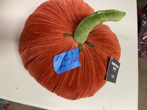 Martha Stewart Collection Pumpkin Figural Decorative Pillow, Created for Macys
