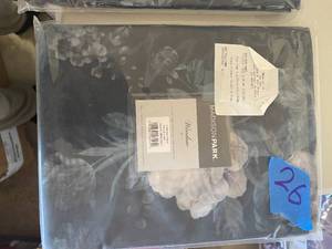 Madison Park Simone 50 x 84 Printed Floral Sheer Curtain Panel