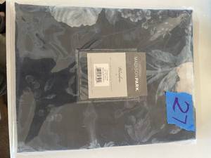 Madison Park Simone 50 x 84 Printed Floral Sheer Curtain Panel