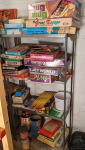 lot 120 image: Mixed Lot of Vintage Games 