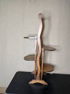 lot 162 image: Unique Wooden Display Stand