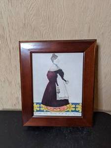 lot 163 image: Framed Art Key Storage Cabinet