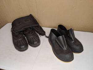 lot 78 image: Waterproof Sorel Boots and Servus Galoshes