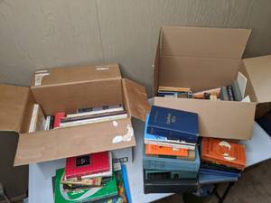 lot 89 image: Lot of (2) Boxes of Books Gardening, Religious, Classics, Travel, Etc.