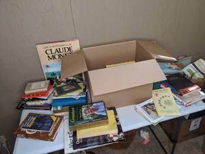 lot 90 image: Box of Assorted Books Gardening, Disney, Heath and Wellness, Etc.