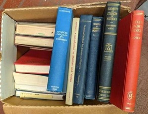 lot 230 image: Mixed Lot of Math & Engineering Books